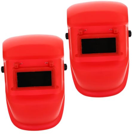 KONTONTY 2pcs Welding Protective Cap Automatic Welding Mask for Arc High-temperature Resistant Material Easy Operation