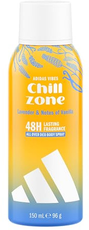 adidas Vibes Chill Zone Deodorante Spray All-Over per il corpo, 150ml