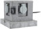Borne jardin IP44 4 x 16A + 2 interrupteurs câble H07RN-F 3G1,5mm², 4,5mètres - ZENITECH