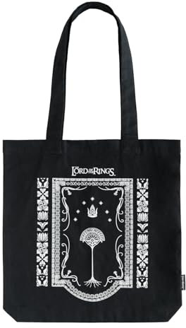 Grupo Erik Shopper Baumwolltasche - Der Herr der Ringe Gondor Einkaufstasche Tote Bag Herr der Ringe Fanartikel