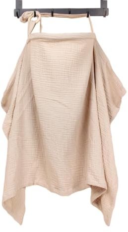 Surakey Couverture Allaitement Bebe en Coton, Tablier de l'allaitement en Mousseline, Echarpe Allaitement Bébé de Maternité, Couverture Bebe Douce et Respirante, Couverture de Sommeil pour Bébé