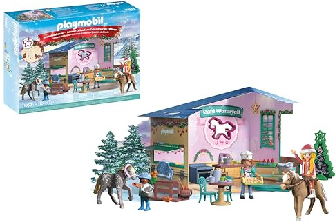 PLAYMOBIL Advent Calendar: Christmas at the Rider Café