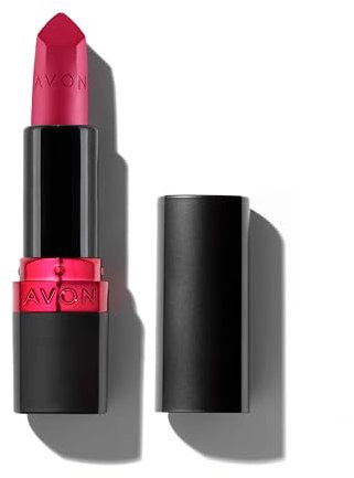 AVON Rossetto Ultra Matte - Ravishing Rose | Lip Stain, Il Nostro Rossetto Più Pigmentato | Colore Ricco a Lunga Durata, Finish Opaco e Confortevole | 3,6g