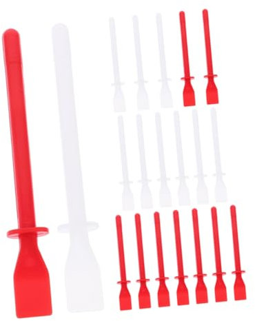 TEHAUX 20pcs Glue Board Applicator Tool for Precision Spreading Flexible Glue Applicator Brush Automotive Spreader Design for Handmade Crafts and DIY Projects