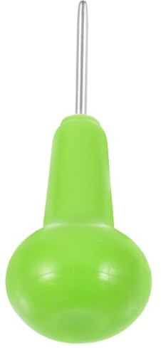 Ipetboom Penna Per Scrittura Braille Portatile in Verde Strumento Di Scrittura Accessibile Per Non Vedenti Realizzato in Pp e Acciaio Inossidabile Gadget Per Apprendimento Del Braille
