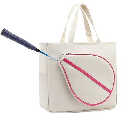 laxreheye Tennistasche - Tennisschlägertaschen Für Frauen | Wasserdichter Organizer Zur Aufbewahrung Badminton Schlägertasche Und Rucksack Für Jugendliche Anfänger Spieler Sport