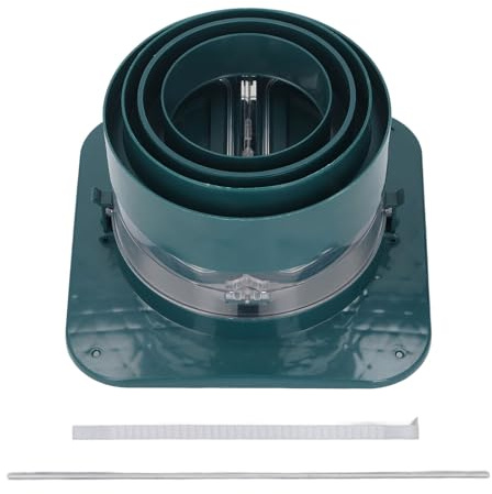 Tyenaza Oil Fume Check Valve No Backflow Large Caliber Universal Exhaust Duct Valve for Kitchen Range Hoods