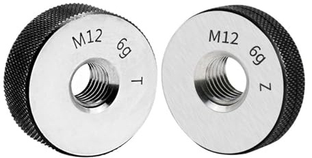 Gängringmätare, Metrisk Fintand Gänga Ringmätare Noggrannhet Mätverktyg 6g Flera storlekar 1 set(X 0.5,M8.5-6g T Z)