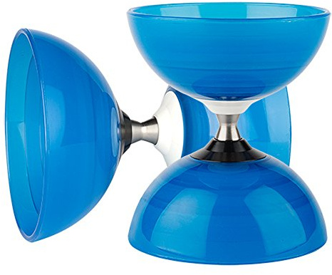 Henrys Diabolo Beach Free Bearing Diabolo- Comes with Sticks and String (Blue)