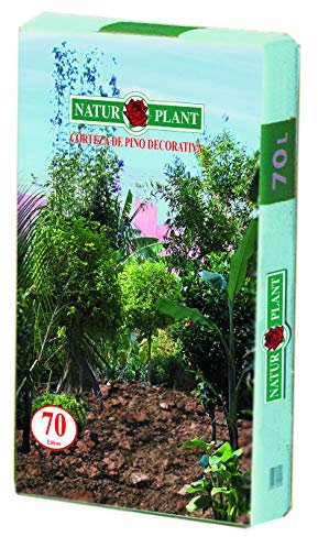 NATURPLANT Corteza DE Pino Decorativa 70 L.