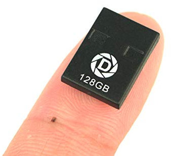 DSLRKIT - Chiavetta USB 3.0, 128 GB, sottile, mini nano micro impermeabile