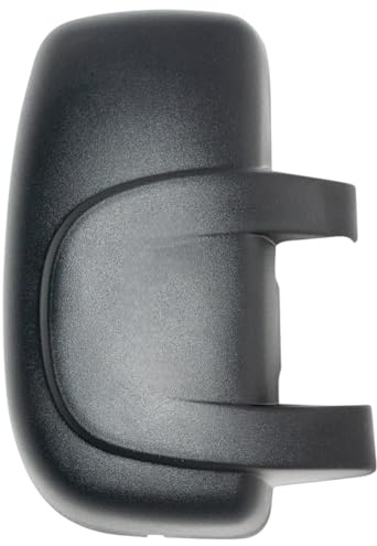 Coque de rétroviseur noire droite | Installation facile & qualité OEM | Compatible avec Renault Master II, Opel Movano II, Nissan Interstar | FINAO AUTOPARTS