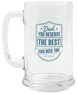 Mr. Wonderful Jarra de cerveza - Dad, you deserve the best (this beer, too)
