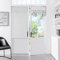Meider Door Curtains for Door Window, French Door Curtains for Privacy, Easy Installed Tricia Door Panels,Front Door Sidelight Curtain Tie up Shade, Washable Curtain 1 Panel (White, 25 * 40(Inch))