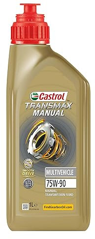 Castrol TRANSMAX Manual Multivehicle 75W-90 Olio per trasmissioni, 1L