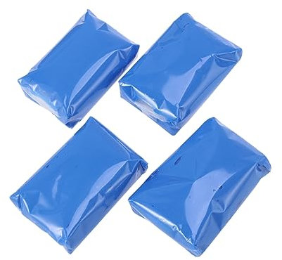 TOPPERFUN Auto Knetmasse 4 Stück 100g Reinigungsknete Auto Lackreinigung Clay Bar Für Autopflege Außenbereich Felgen Stoßfänger Entferner Von Fett Und Ablagerungen