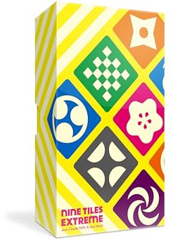 Oink Games Nine Tiles Extreme Familienspiel • Dynamisches Puzzle-Spiel • Brettspiel für 2-4 Spieler • Gesellschaftsspiel für Spieleabend • Denkspiel ab 6 Jahren (Deutsch)