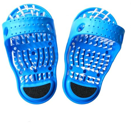 Vastsea 2 Pezzi Spazzola per Piedi, Scrubber per Piedi, Spazzola Lavapiedi da Doccia, per la Pulizia e il Massaggio Dei Piedi