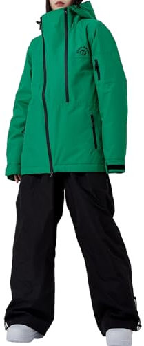 HOTIAN Damen Ski Jacke und Hosen 2 Teilig Set Wasserdicht Winddicht Damen Skianzug Winter Warme SkiSchnee Snowboard Set