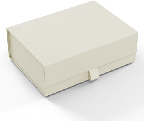 Semikolon 371690 Aufbewahrungsbox 4Rooms - Größe XS, 14 x 19 x 6,5 cm - Geschenkbox Hochzeit - Wedding Edition - Design chamois