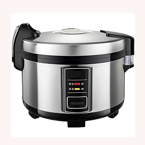 Olla arrocera de acero inoxidable (10-25 l), olla de cocción lenta comercial, olla interior antiadherente, for restaurantes, comedores, escuelas, alimentación de 220-240V US/EU(15L)