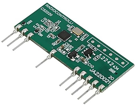 RC-RFSK1-868N Modulo: RF ricevitore FM FSK 868,35MHz -118dBm 4,5-5,5VDC THT RADI