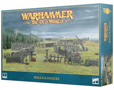 Games Workshop - Warhammer - The Old World: Walls and Fences (Scenery Set)
