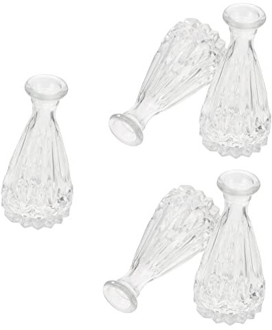 Levemolo Schlichte Glasvase Tischvase Für Heimdekoration Glas-aromatherapie-Flaschen Tischblumenvase