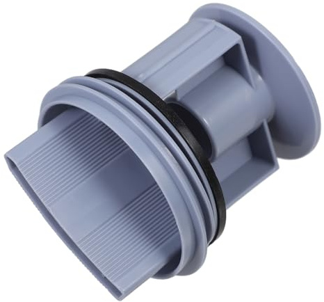 Washing Machine Drain Pump Filter Plug Cover Abs Replacement | Lint and Debris Filtering, Easy Installation, Pump Protection, for Washer Drain Outlet