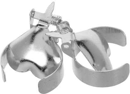 TOPPERFUN 2 Pezzi Strumento estintore di Candele spegnere estintori spegni Candele spegni in Metallo Candela Argento