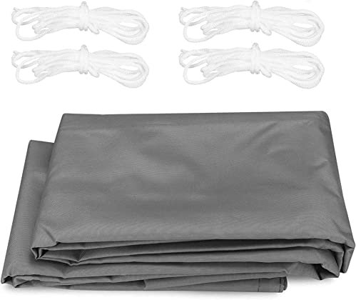 Vela ombreggiante Rettangolare Grigia Impermeabile 3x3m, Protezione Solare UV al 98%, per Esterni, Giardino, Spiaggia, Patio, Cortile.