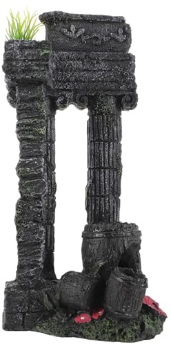 VICASKY Ornement De Jardin Colonne Romaine Décorative Accessoire pour Aquarium Modèle De Pilier