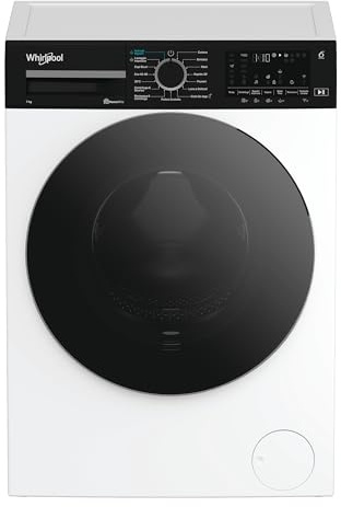 Whirlpool WAM 76WBC IT Machine à laver 7 kg autonome, chargement frontal, 1400 tr/min, classe A, technologie 6°SENSO, Autobus, Steam Refresh, FreshCare+, HomeWhiz, 84,5 x 60 x 49,6 cm (H x l x P)