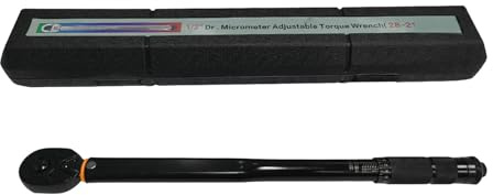 Yhsioaklo Clé dynamométrique en acier, clé dynamométrique pour roues de voiture - Clé à molette, résistante à l'usure, outil à main portable pour l'ingénierie