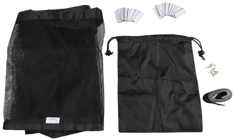 Homeponnew Mosquitera para puertas correderas – 70 x 200 cm, malla magnética para autocaravanas y furgonetas, malla fina negra de 1 mm para protección contra insectos, fácil instalación y