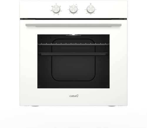 Horno Multifunción Cata SES 8105 WH, 73 Litros. 5 Funciones, Programador, 5 Niveles, Puerta Fria, Blanco