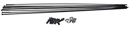 DT Swiss PR 1400 Speichenkit Schwarz One Size