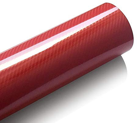 Lt-film, 1pc 60cm * 500cm etiqueta engomada del coche de alto brillo 5D fibra de carbono del abrigo del vinilo de la película de bricolaje impermeables Automóviles Auto Decal coche de la motocicleta-e