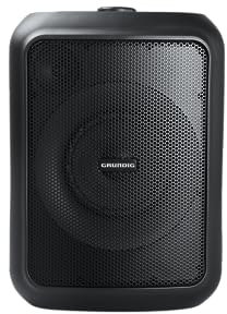 Grundig Party Hit Bluetooth Lautsprecher, Soundbox, 90 W, Bluetooth 5.0, bis zu 10 m Reichweite, RGB Lichteffekte, bis zu 12 Std. Akkulaufz., Powerbankfunktion, spritzwasserdicht IPX4, Schwarz
