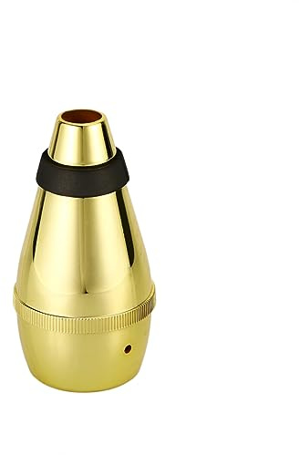 Milisten Trumpet Mute for Practice Waterproof Wear-Resistant Brass Instrument Accessory Lightweight Compact Practice Silencer with Small Resistance and Clear Intonation 5.51 X 2.13 X 0.79 in