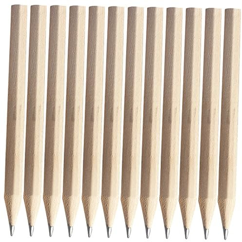 NUOBESTY 50 Stück Kurzer Bleistift Schreibstifte Zeichenstifte Bleistifte Zeichnen Kurze Bleistifte Für Kinder Bleistifte Skizzieren Kinder Bleistifte Holz Protokoll Golf Kleinkind