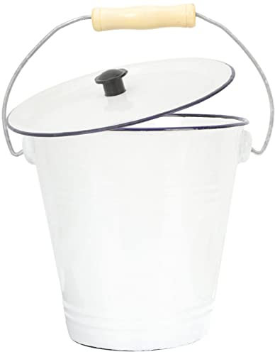 HOLIDYOYO Aufbewahrungseimer Mit Deckel Robuster Eimer Für Wasser Farbe Müll Haustier Garten Tragbar Mehrzweck