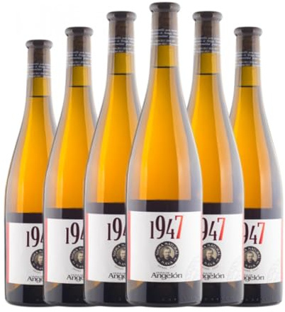 Sidra Viuda de Angelón 1947 Natural Sidra de Asturias 75 cl (Caja de 6 Botellas de 75 cl)