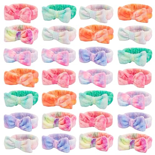 WSYUB Spa Headband Bulk, Headband for Washing Face,28pcs