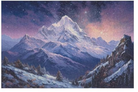 1000 Teile Puzzle Für Jungen Und Mädchen, Standard-Puzzles Neue Höhen, Familienspiele, （75×50cm）