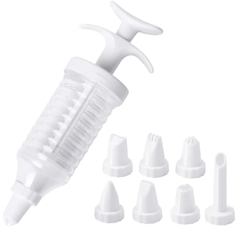Luxshiny Kit de Manga Pastelera Reutilizable 1 Juego de Herramientas para Decorar Pasteles Boquilla Multifunción Inoxidable para Crema para Cupcakes y Hornear