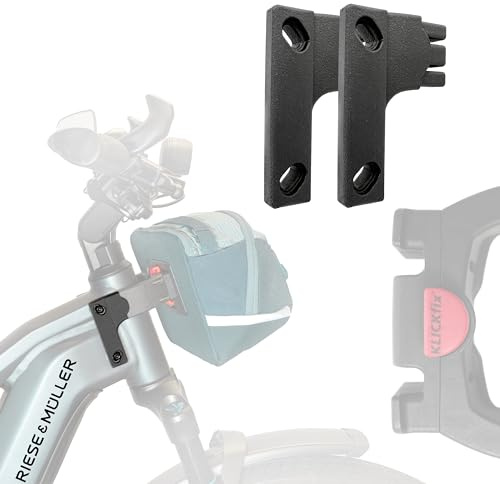 Adapter für Riese & Müller E-Bikes - Klickfix Lenker Adapter E einfach am Fahrrad montieren Zubehör