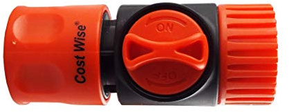 NEW!! Hose end Flow Control Connector that Allows You to Change Accessories Without Going Back to the tap,Ideal for x Type Hoses that Have a Male end Thread