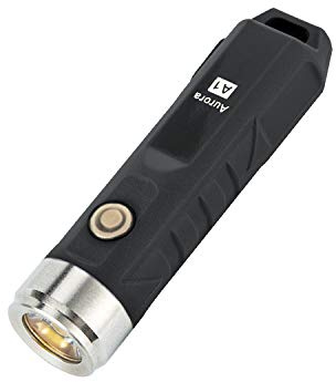 RovyVon A1 Keychain Torch, 650 Lumen LED EDC Flashlights, Small Keyring Torch Rechargeable, Five Modes Tiny Pocket Torch for Everyday Carry, Camping, Hiking, Hunting, Running