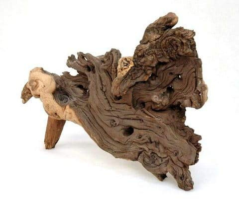 TM Aquatix Aquarium Driftwood Red Moor Wood for Fish Tank Natural Decoration - Premium Piece (Mopani 10-15cm)